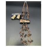 Joneï¿½ Earrings & Necklace Set