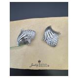 Trifari Clip On Earrings