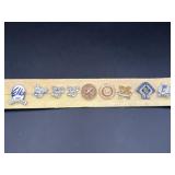 Elks Charter Donor & Variety of Moose Club Pins