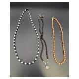 (3) Beaded Necklaces