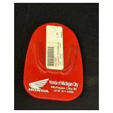 Honda of Michigan City motorcycle kickstand pad,