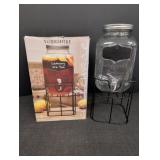 1gal Yorkshire Beverage dispenser w/ metal stand