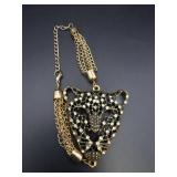 Gold Tone Cheetah Bracelet