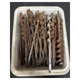 Variety of Rusted Drill Bits