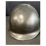 Military styled metal helmet