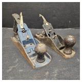 (3) Vintage Cast Metal/ Wooden Bench Planes