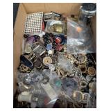Misc Jewelry pieces, earrings, hair Barrettes,