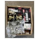 Interior lockset & door stops
