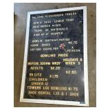 Letterboard sign