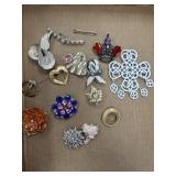 Variety of Brooch Pins