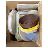 Variety of Tupperware