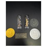 Statue of Liberty Pieces, Metal Readerï¿½s Digest