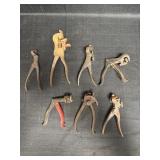(7) Hand Held Saw Set Pliers