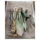 Variety of Gardening Hand Tools