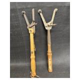 Hand Trap/ Clay Pigeon Throwers (2)