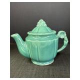 Turquoise Pottery Rosette Teapot