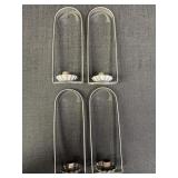 Wall Candle Holders (4)