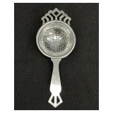 Chrome plated tea stainer