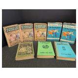 The Bobbsey Twins Hard Back Books 5 w/ Paper
