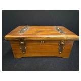 D.F Duncan Wooden Trinket Box
