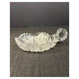Crystal Cut Glass Nappy