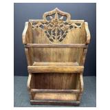 Wall Hanging Wood Mail Organizer