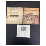 2 Dionne Quintets Books & Article