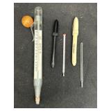 3 Thermometers- candy/frying, rectal, & oral