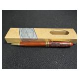 Barlow CNA Life Wood Carved Pen