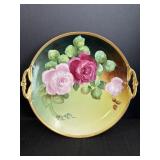 Lacroix Hand Painted Porcelain Double Handled