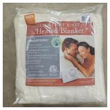 Comfort Knit Heated Queen Blanket