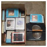 VTG 8-Track Stereo Tape Cartridges & Portable
