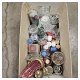 Assortment of Candles & Candle Holders