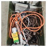Variety of Extension Cords, Kleenex, & Digital