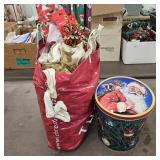 Assortment of Wrapping Paper & Bow