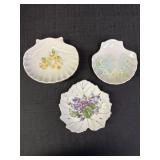 Sheï¿½ll & Leaf Trinket Holders (3)