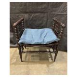 Antique Spindle Bustle Bench