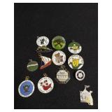 Beta Sigma Phi Pendants & Pins, LP, Monticello