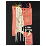 Plastic Sippers w/ Colorful Spoon Tops
