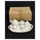 Rynne China Miniature Tea Set