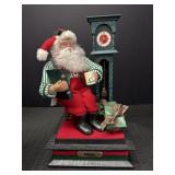 Holiday Creation Holiday Scene,  musical, Santa &
