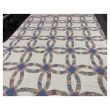 Double Wedding Ring Quilt
