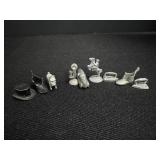 Vtg. Monopoly Game Replacement Pieces