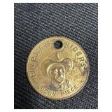 Roy Rogers Riders Lucky Piece Coin Pendant