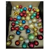 Variety of Shiny Bright Ornaments 1in & 1.5in