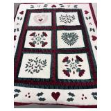 Christmas Lap Quilt-50in x 60in