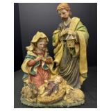 Dicksons Holy Family, poly with sparkle finish,