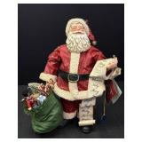 Possible Dreams Clothtique Traditional Santa,