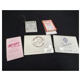 Vtg. Travel Sewing Kits - Caesars Palace, Las
