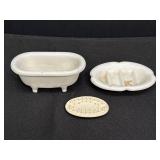 3 Soap Holders